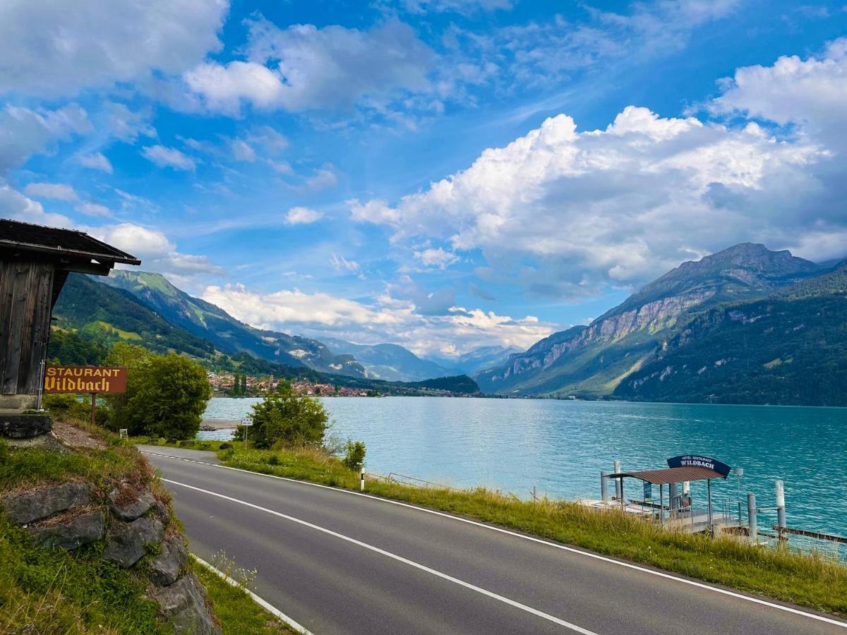 Hotel Wildbach Brienz Бриенц Экстерьер фото